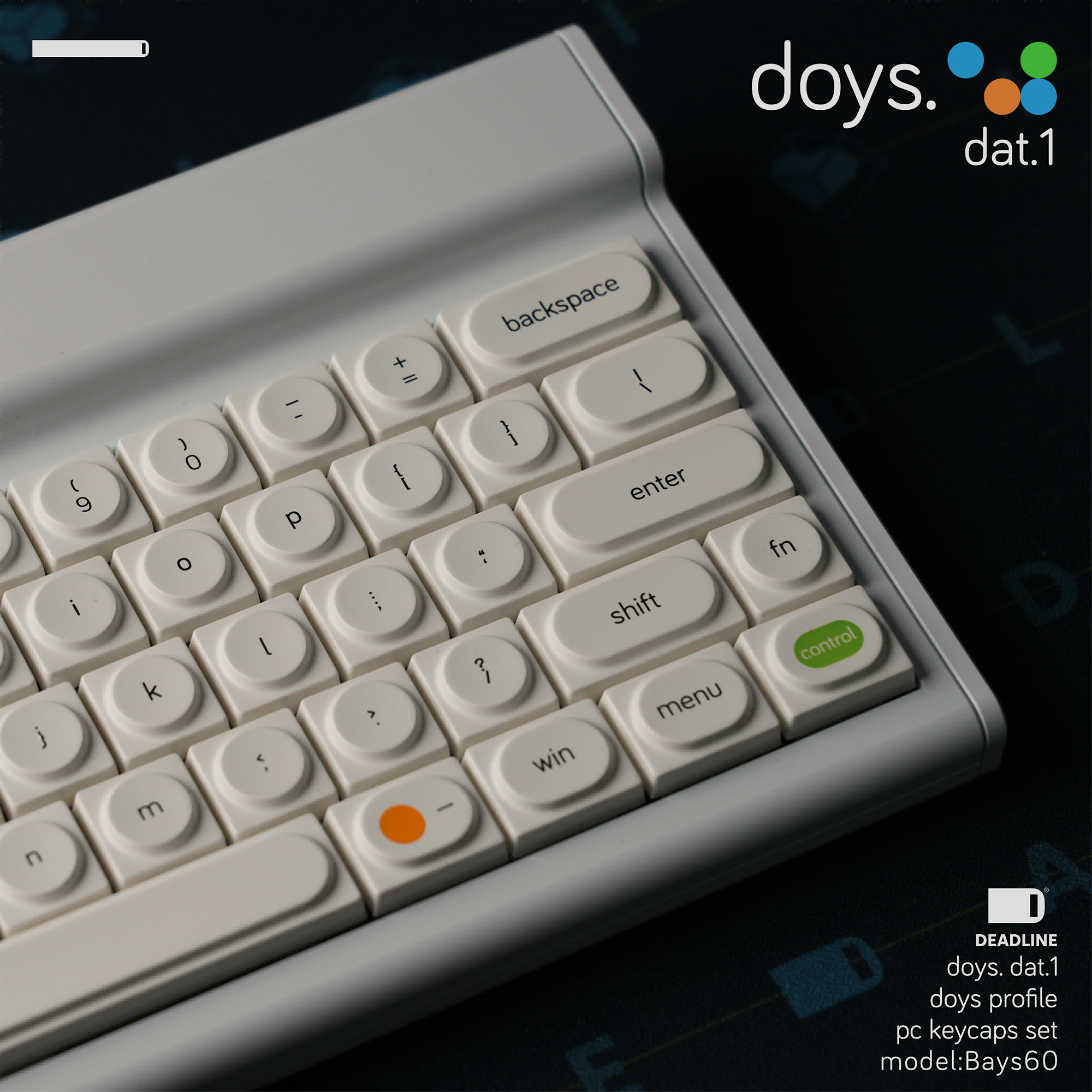 【 New in stock】DEADLINE doys.dat.1 - PC Doys KEYCAPS