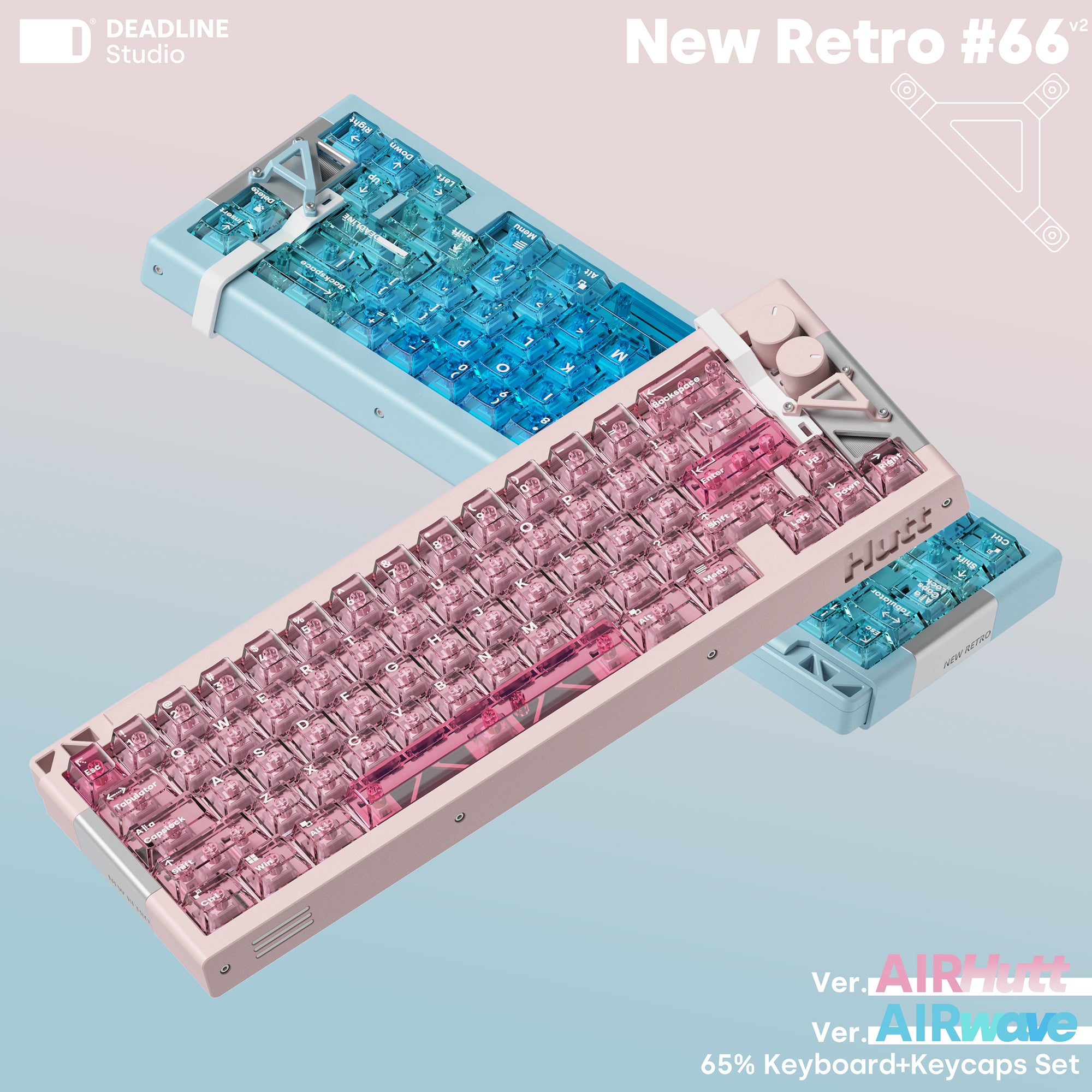 [IN STOCK ] DEADLINE Studio NewRetro#66v2 keyboard set