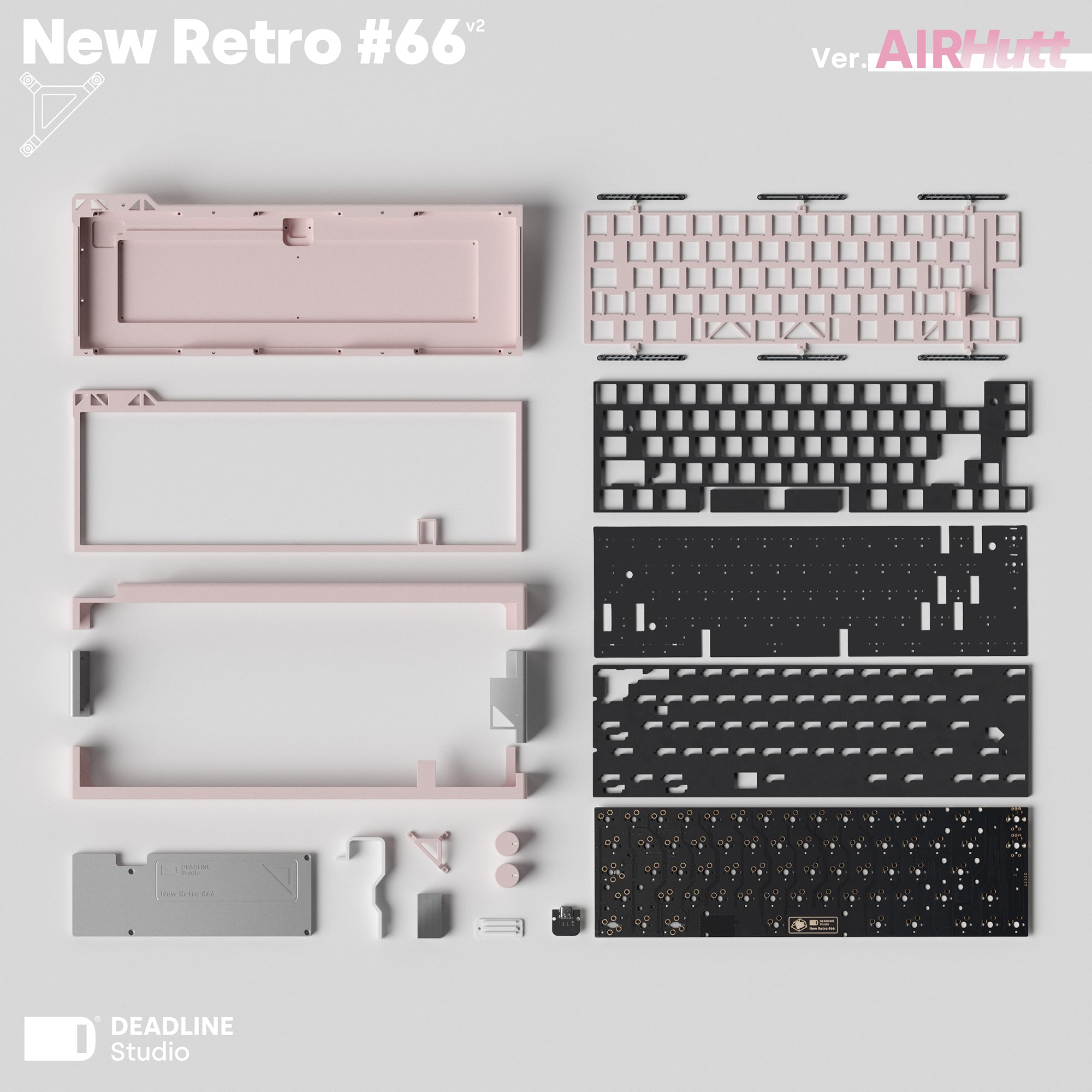 [IN STOCK ] DEADLINE Studio NewRetro#66v2 keyboard set
