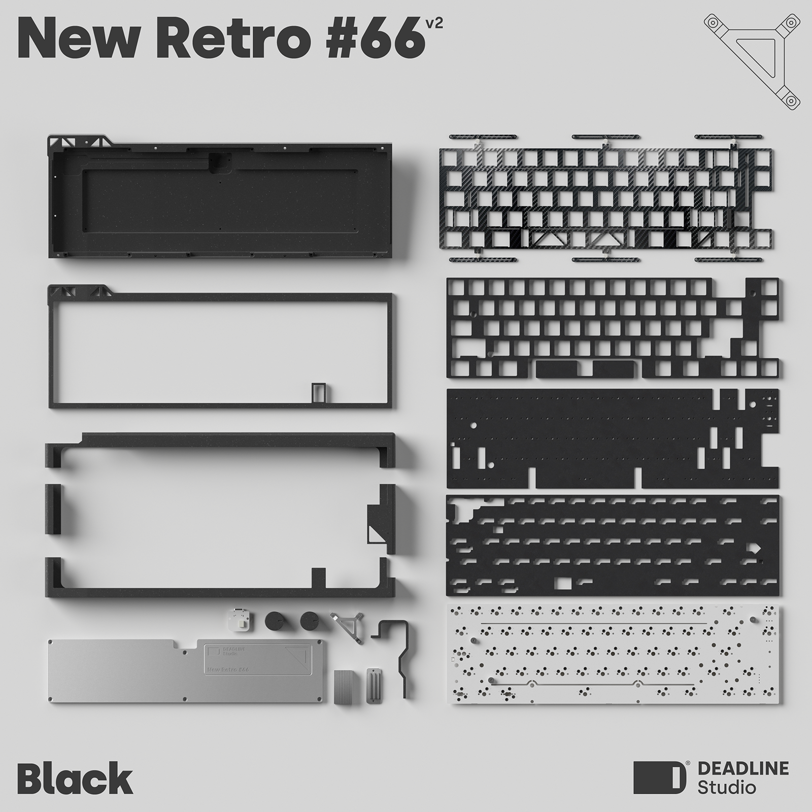 [IN STOCK ] DEADLINE Studio NewRetro#66v2 keyboard set