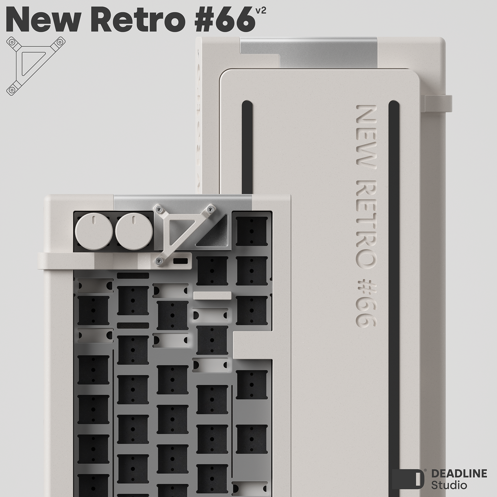 [IN STOCK ] DEADLINE Studio NewRetro#66v2 keyboard set