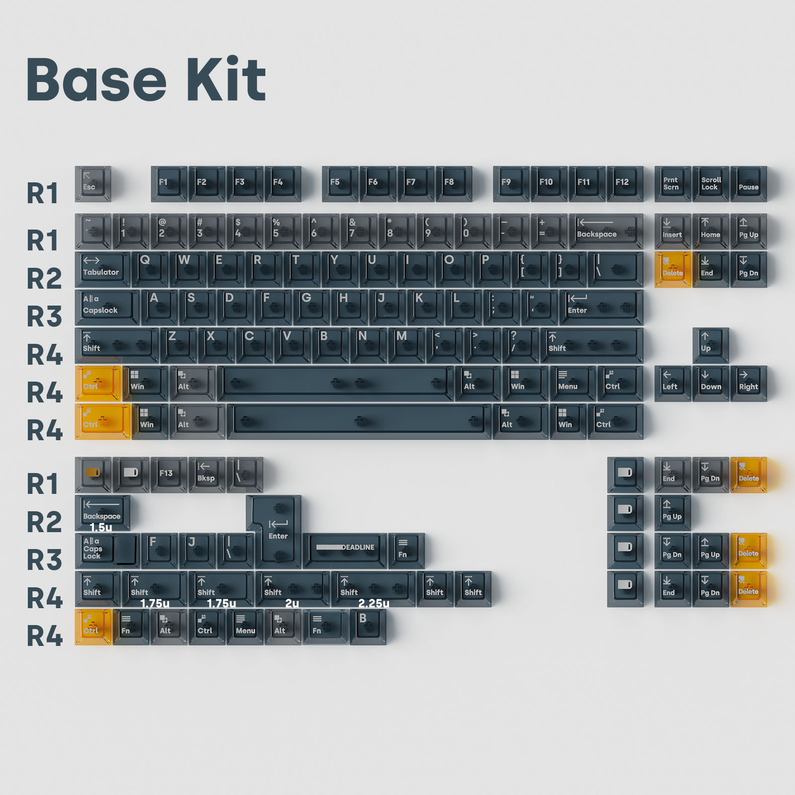 【 in stock】Deadline Air Bounce PC Keycaps