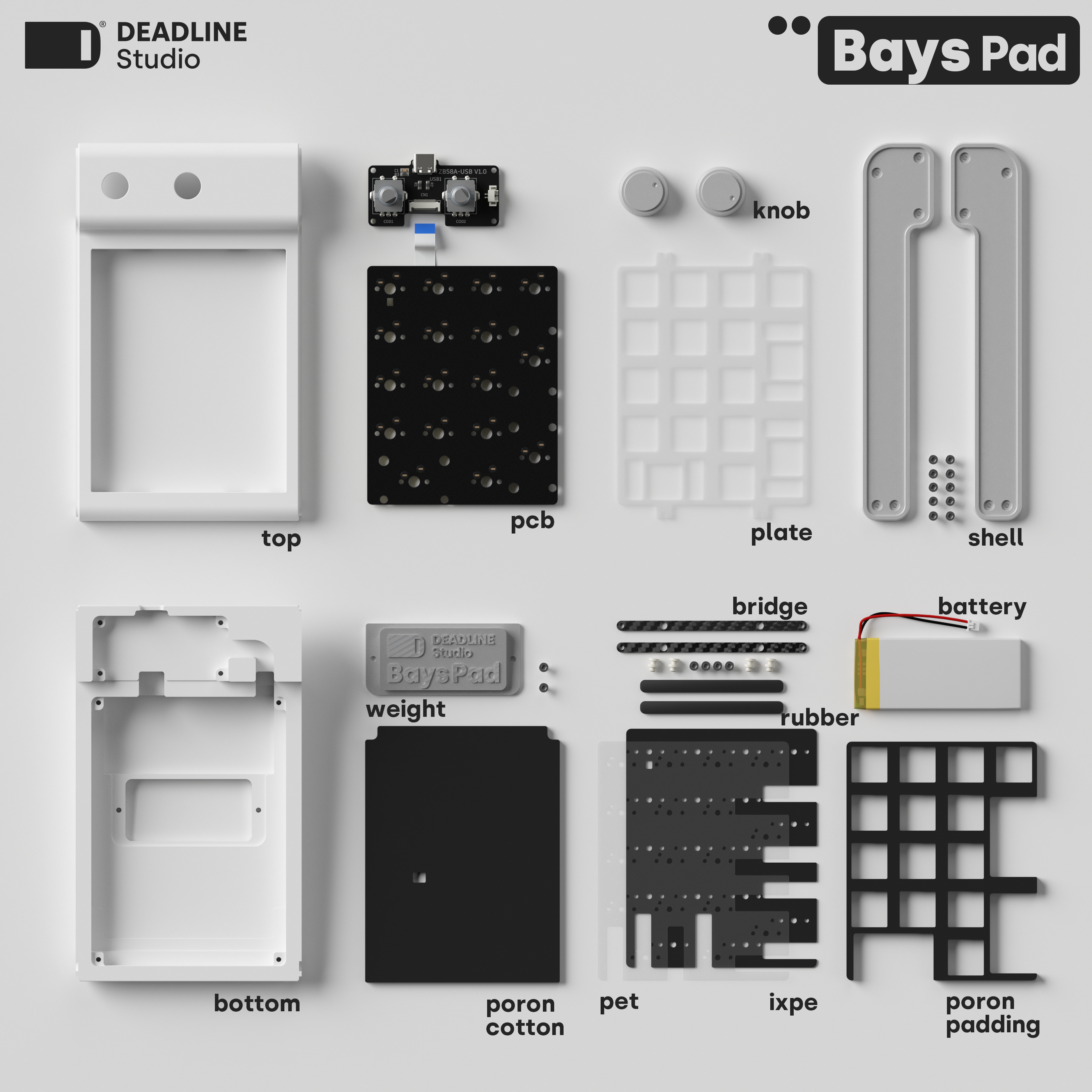 [Group Buy] DEADLINE Studio「Bays PAD」 //  keyboard set 「coming soon」