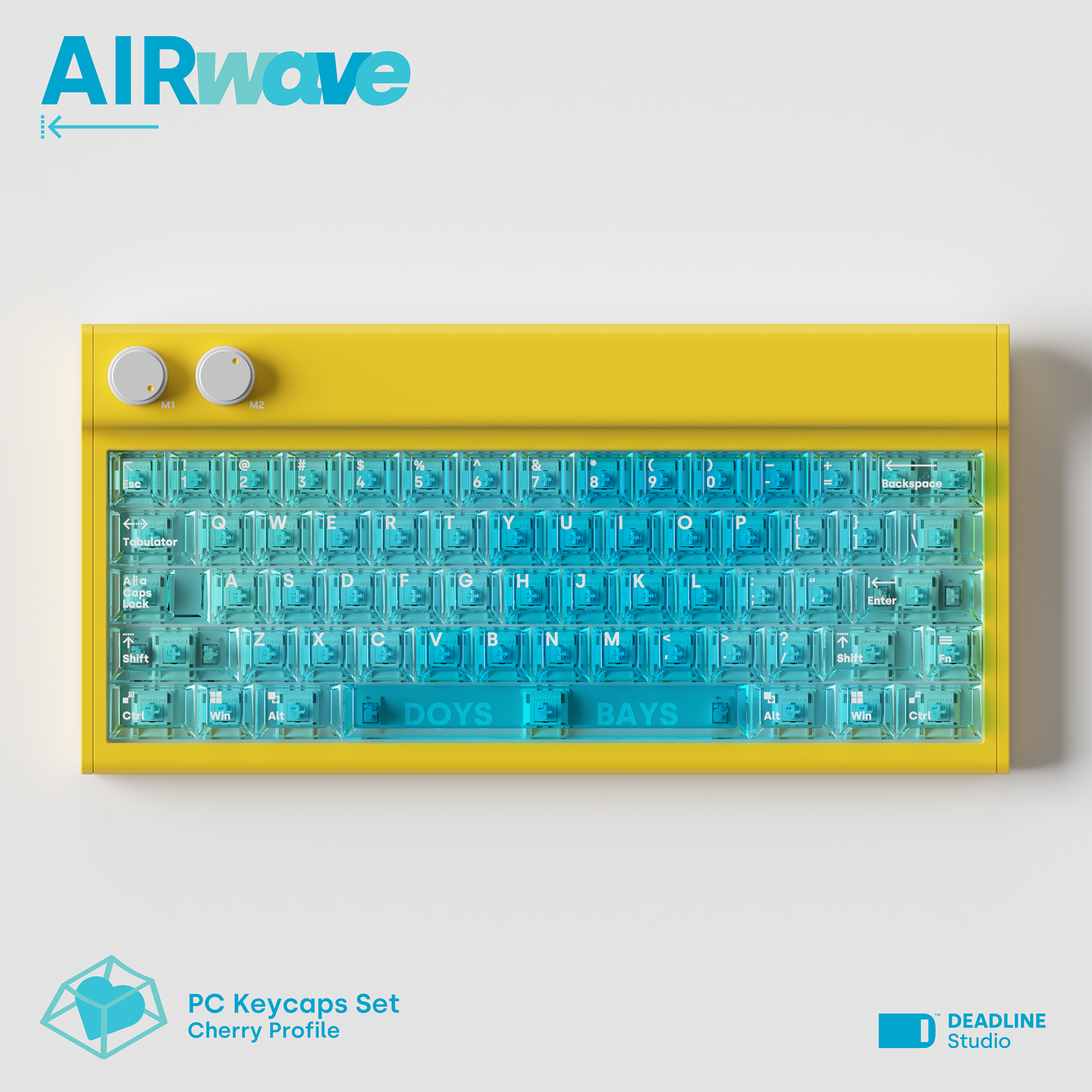 Deadline Air-wave PC Keycaps
