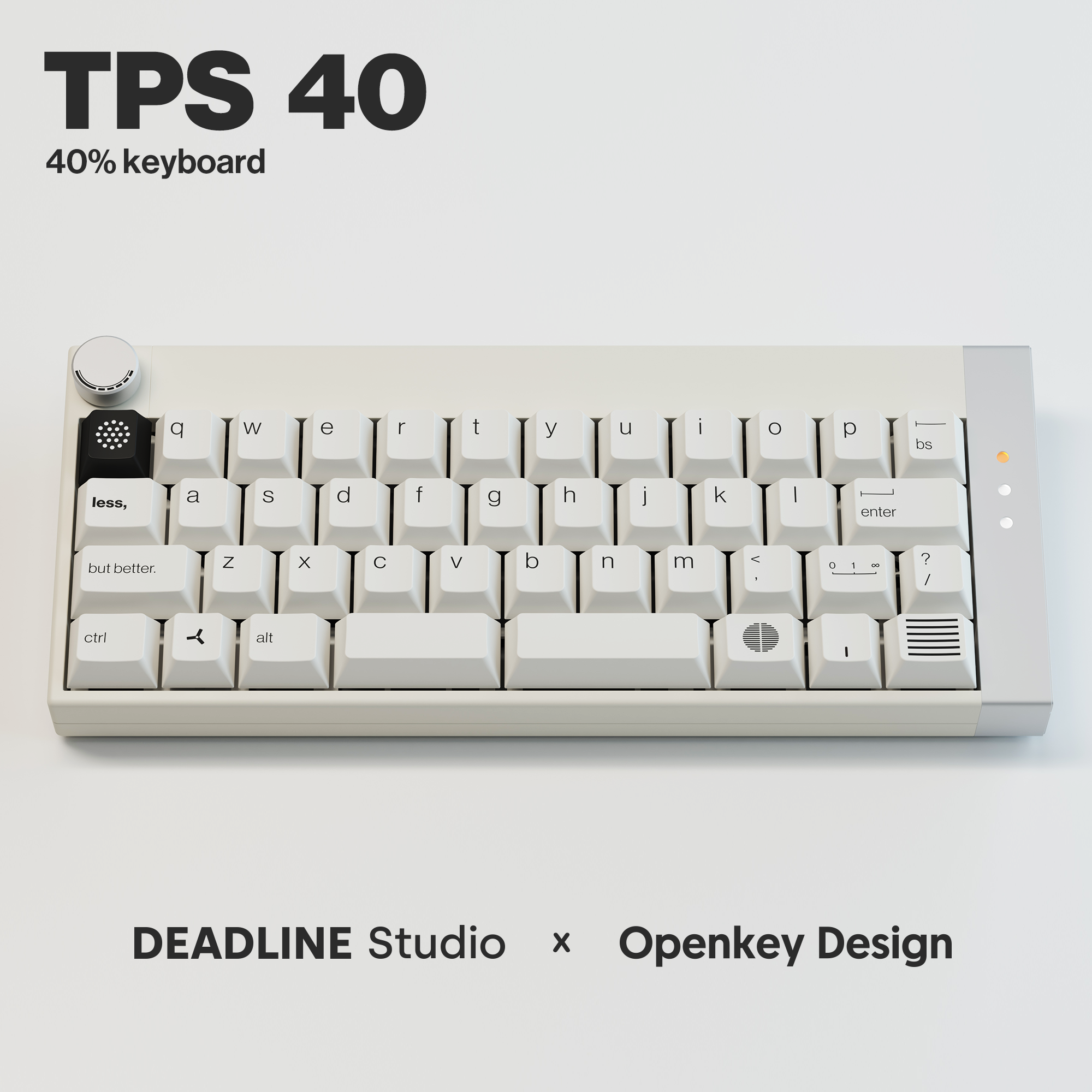 DEADLINE Studio & Openkey Design -TPS 40 keyboard GB – DEADLINE